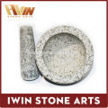 Stone mortar and pestle