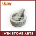 Stone mortar and pestle