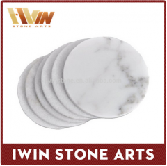 Carrara White Marble Coaster