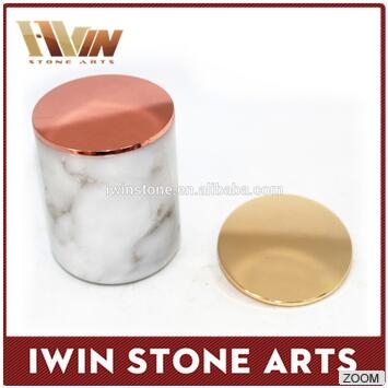 White Marble Jars